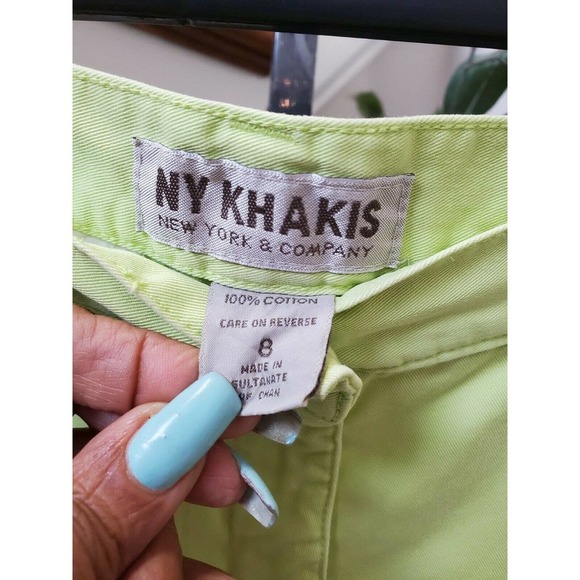 NY Khakis Women's Denim 100% Cotton Pull on Mid Rise Casual Short Skirt Size 8 - Picture 3 of 7